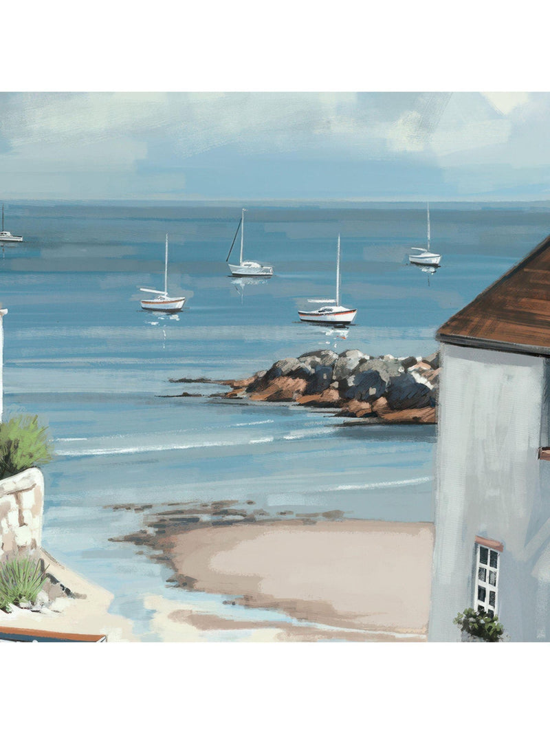 Art Marketing Blue Calm Cove wall art 72x92 cm, UK version