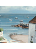 Art Marketing Blue Calm Cove wall art 72x92 cm, UK version