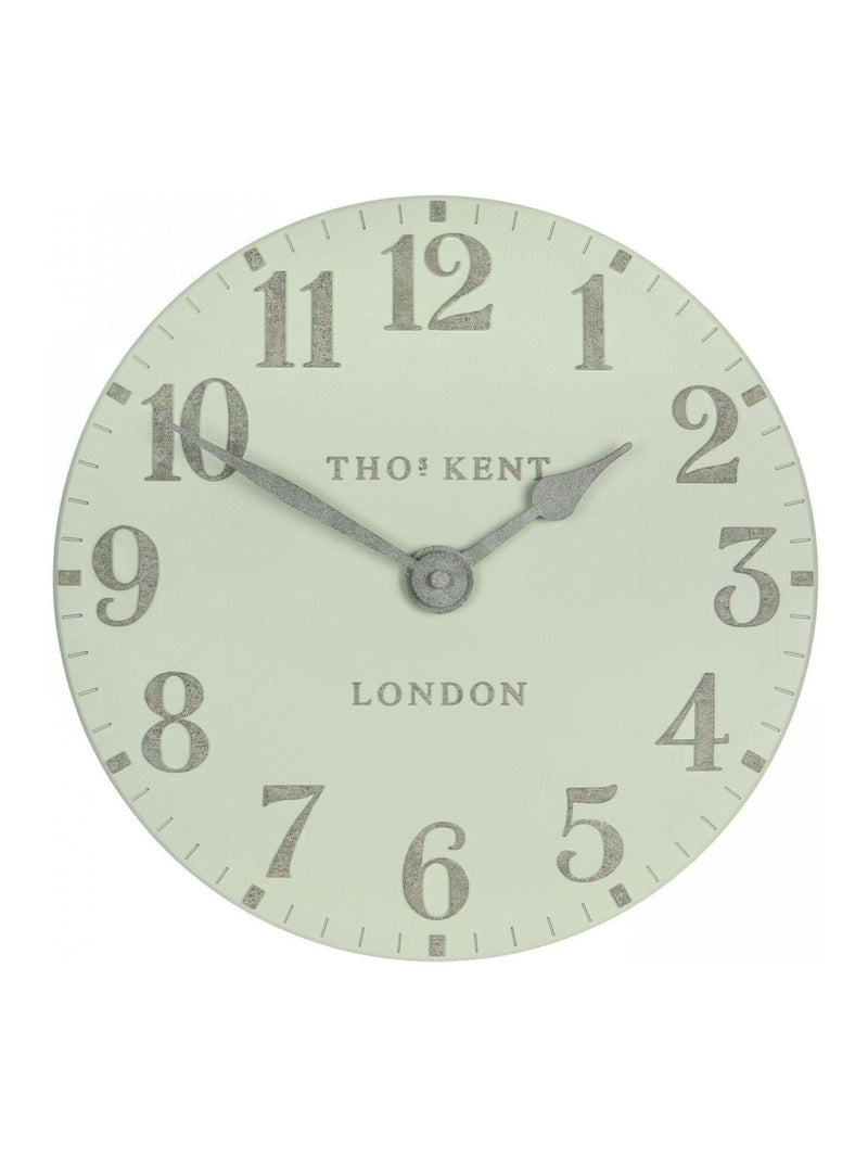 Thomas Kent Pearl Green 12 Willow Wall Clock 30cm (British brand)