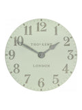 Thomas Kent Pearl Green 12 Willow Wall Clock 30cm (British brand)