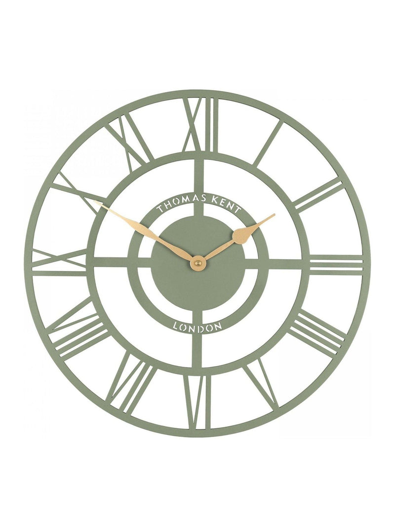 Thomas Kent Olive Clock 40cm, imported from the UK