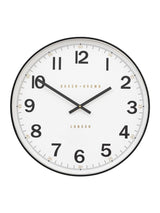Next Gallery Home Black Whitmore Wall Clock 50cm- Buy online at McGrocer