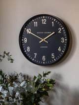 Next Gallery Home Cambridge Wall Clock Black 40cm- Buy online at McGrocer