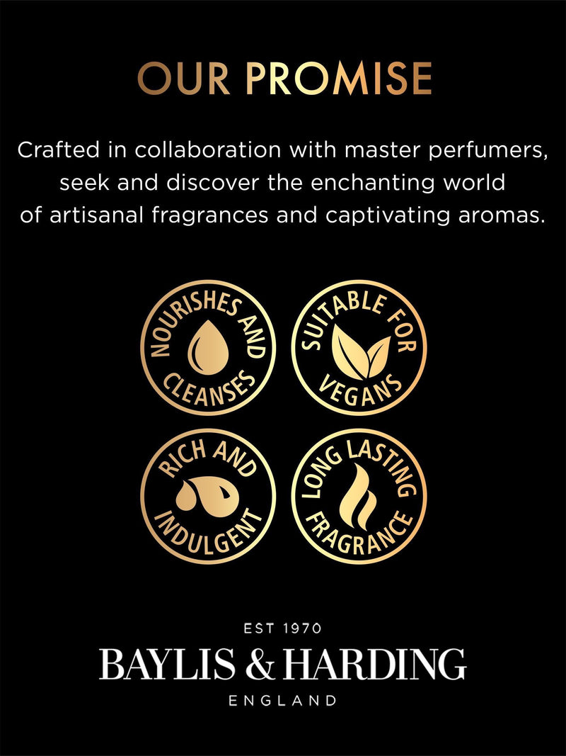 Baylis & Harding Cherry Temptation hand wash and lotion gift set 400ml each - British product