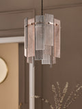 Mink Brown Trieste ceiling light shade 28cm high, UK version