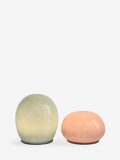 Erielle pink green rechargeable table lamps 13cm, imported from the UK