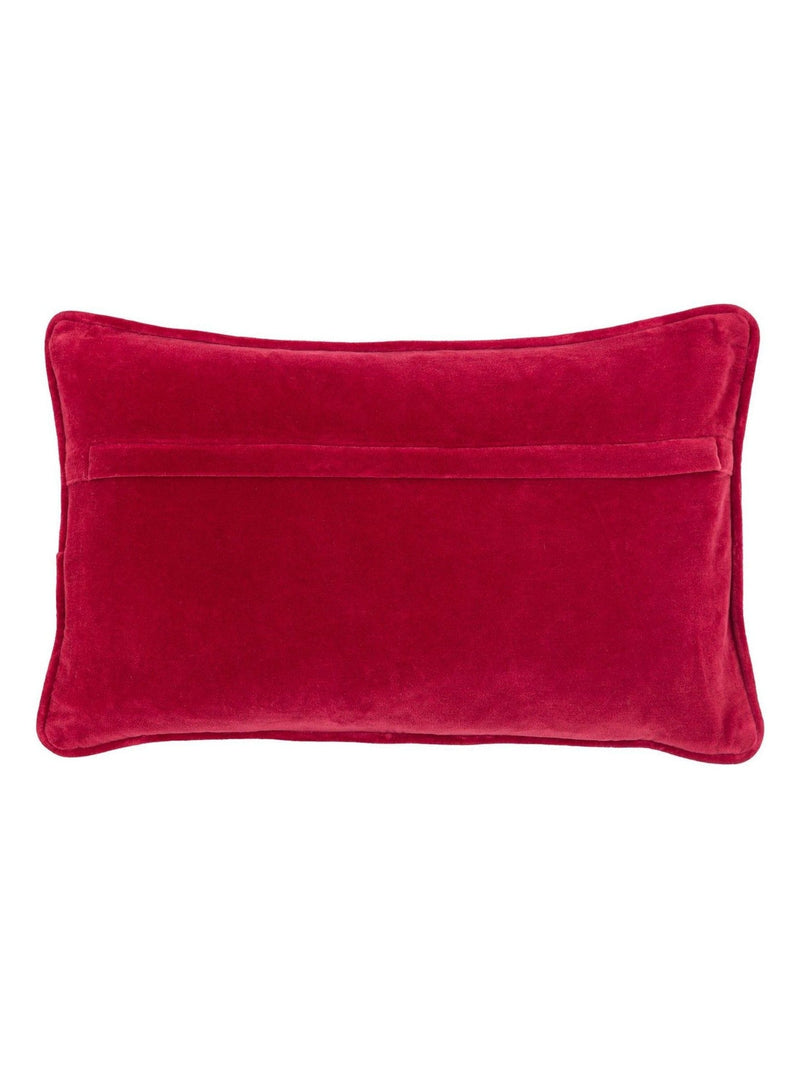 Gallery Home HoHoHo chenille embroidered cushion 30x50cm, UK version
