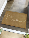 Howler & Scratch Meow Mat beige 50x75cm (British brand)