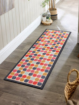 Next My Mat Multi Retro Clover Runner Mat 50x150cm- Buy online at McGrocer