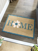 Next My Mat Beige Flower Home Mat 50x75 cm- Buy online at McGrocer