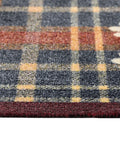 Howler & Scratch blue plaid pet mat 50x75cm, imported from the UK