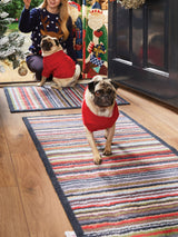 Next Hug Rug Multi Stripe 32 Runner Rug 65x150cm- Buy online at McGrocer