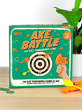 Gift Republic Green Axe Battle plastic game, imported from the UK