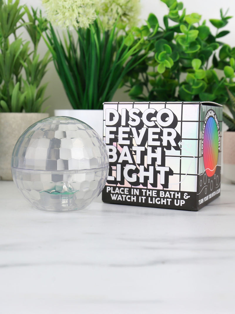 Gift Republic Silver Disco Fever Bath Light (British brand)