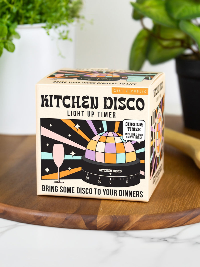 Gift Republic kitchen disco light up timer 60-minute - British product