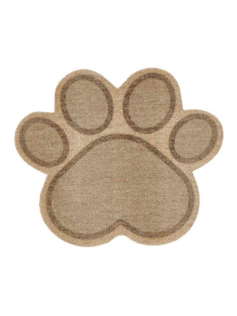Howler & Scratch beige paw food mat 56cm, UK version
