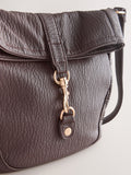 Chocolate brown messenger cross body bag UK version