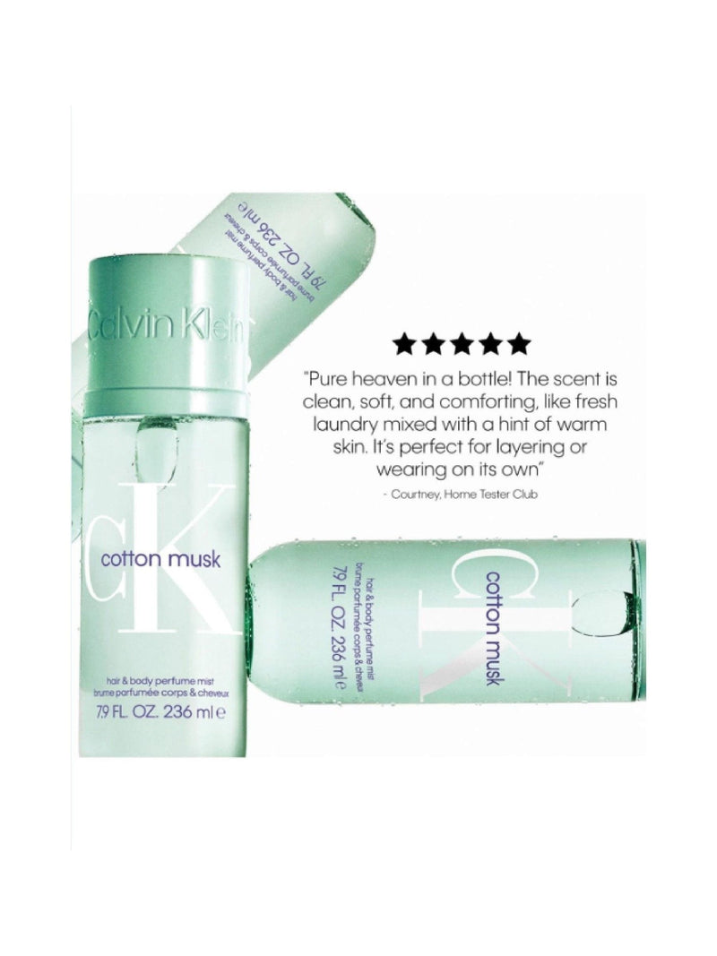 Calvin Klein Cotton Musk Perfume Mist 236ml - British product