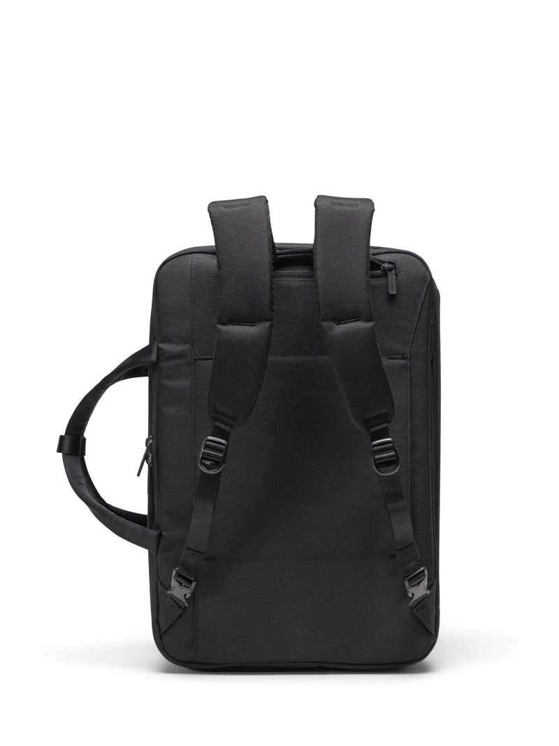 Herschel Supply Co. black Bowen convertible travel duffle, UK version