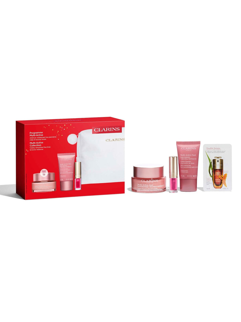Clarins Multi-Active Collection Gift Set 50ml 15ml 1.4ml - British product