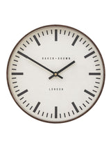 Next Gallery Home Dark Wood Claremont Clock 30cm- Buy online at McGrocer