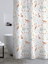 Next Catherine Lansfield White Enchanted Twilight Animal Shower Curtain Size One- Buy online at McGrocer