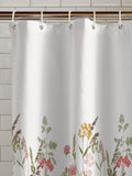 Catherine Lansfield pink countryside floral shower curtain one size - British product