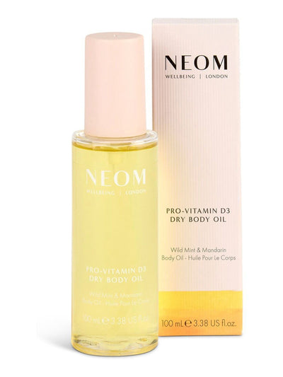 زيت الجسم الجاف NEOM Pro-Vitamin D3 برائحة النعناع البري واليوسفي - اشترِ عبر الإنترنت من McGrocer