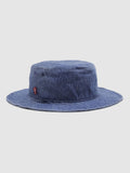 Levi's Ocean Indigo drawstring bucket hat, UK version