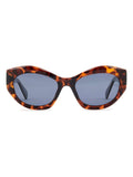 Prive Revaux brown cat eye sunglasses Havana, imported from the UK