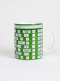 Gift Republic spreadsheet shortcut mug one size (British brand)