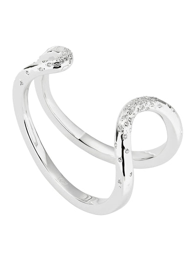 Next Karen Millen Crystal Sprinkle Loop Cuff Bracelet Silver Tone- Buy online at McGrocer