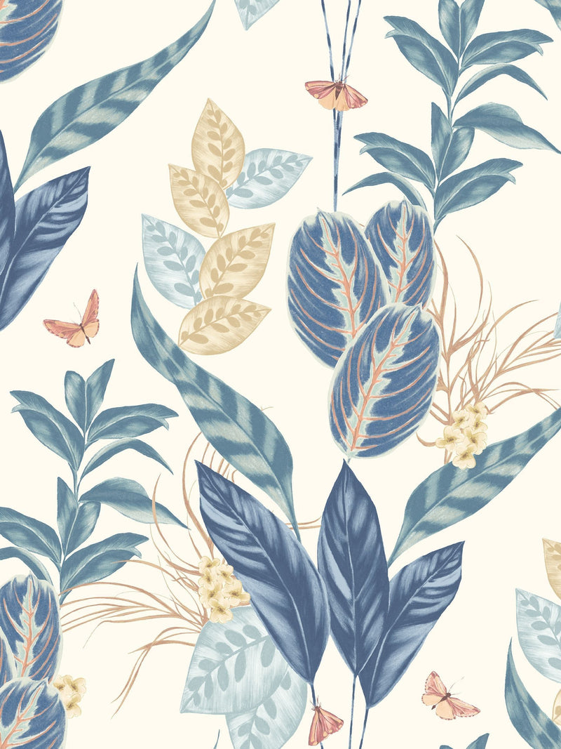Ohpopsi Blue Spirit wallpaper sample A4, imported from the UK