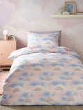 Catherine Lansfield Pink Candy Unicorn So Soft Non-Iron Duvet Cover Set