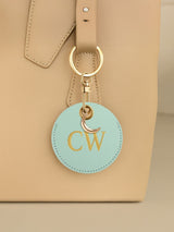 Next Jonnys Sister Personalised Faux Leather Bag Accessory with Gold Tone Half Moon Charm- Buy online at McGrocer