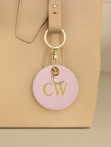 Next Jonnys Sister Personalised Faux Leather Bag Accessory with Gold Tone Half Moon Charm- Buy online at McGrocer
