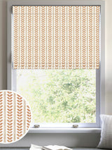 Next Orange Liber Made to Measure Roman Blind- Buy online at McGrocer