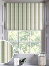 Next Green Balthica Made to Measure Roman Blind- Buy online at McGrocer