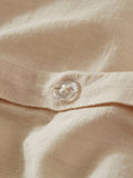 Martex cream almond duvet cover set, imported from the UK