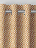 Orange Abaci geometric jacquard curtains made to measure, imported from the UK