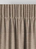 Natural knit made to measure herringbone curtains UK version