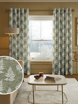 Next Green Midori Made to Measure Curtains- Buy online at McGrocer