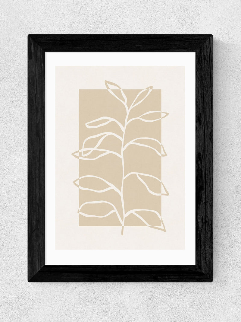 Black East End Prints Framed Botany by Alisa Galitsyna Wall art