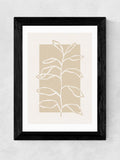Black East End Prints Framed Botany by Alisa Galitsyna Wall art