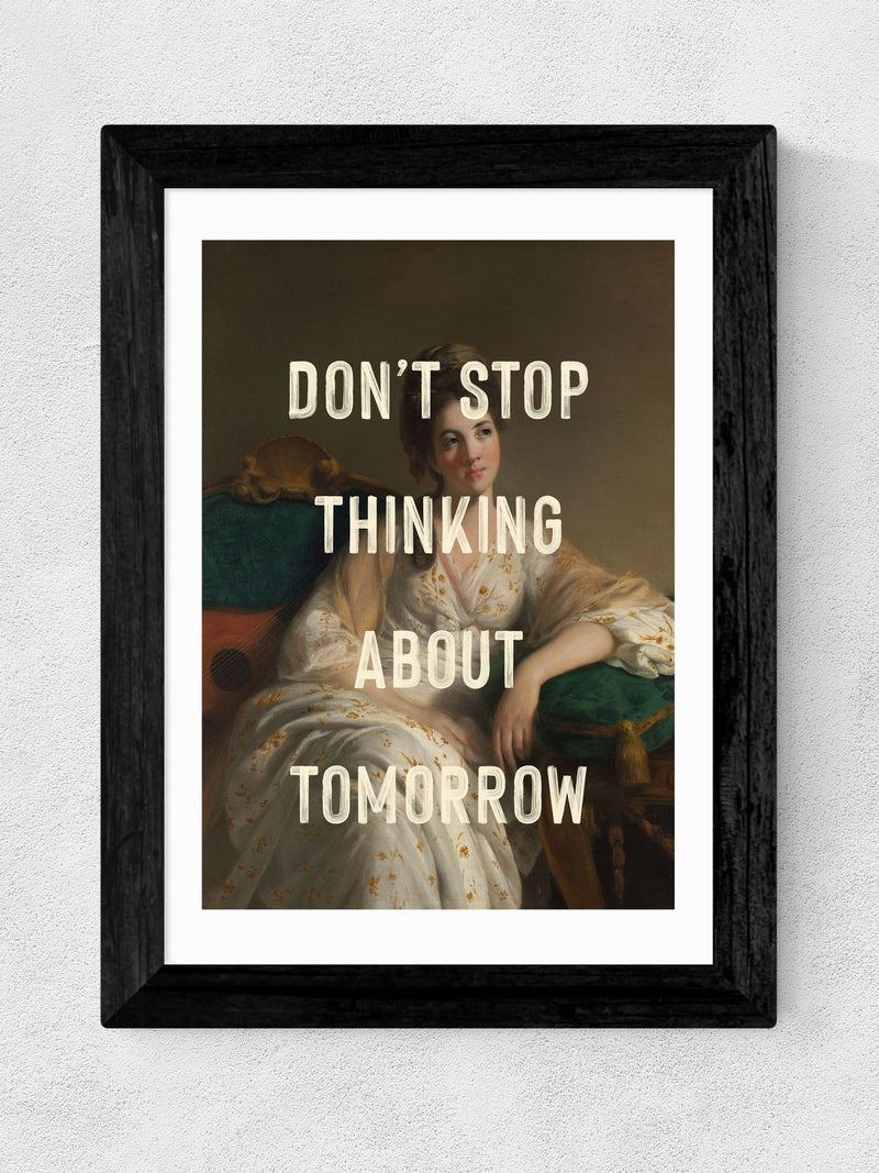East End Prints Oh Fine inspirational wall art - British product