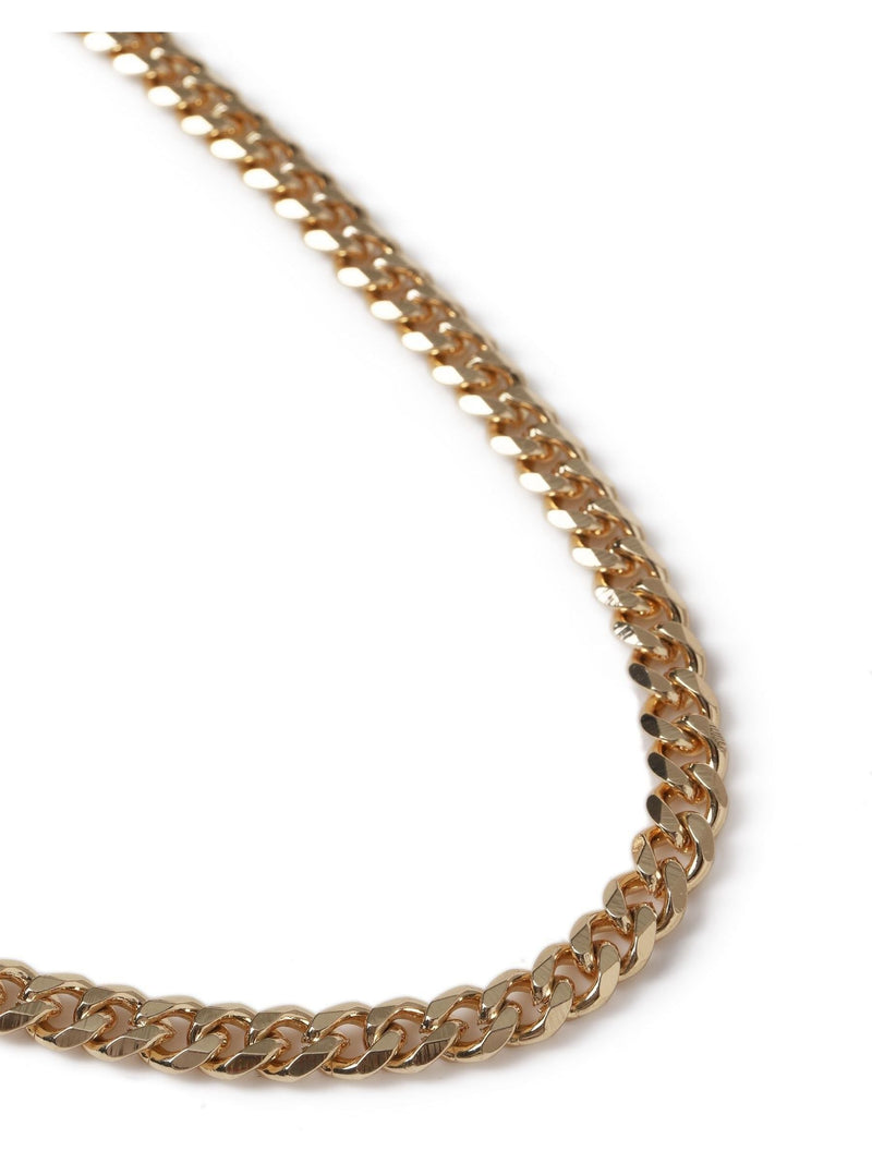 Stainless steel curb chain necklace, UK version
