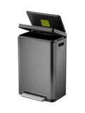 Eko grey X Cube waste bin 30L (British brand)