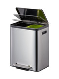 EKO Ecocasa stainless steel bin 30L (British brand)