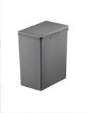 Eko grey Morandi touch bin 20L - British product