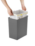 Eko grey Morandi touch bin 20L - British product